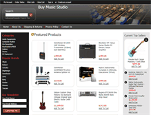Tablet Screenshot of buymusicstudio.com